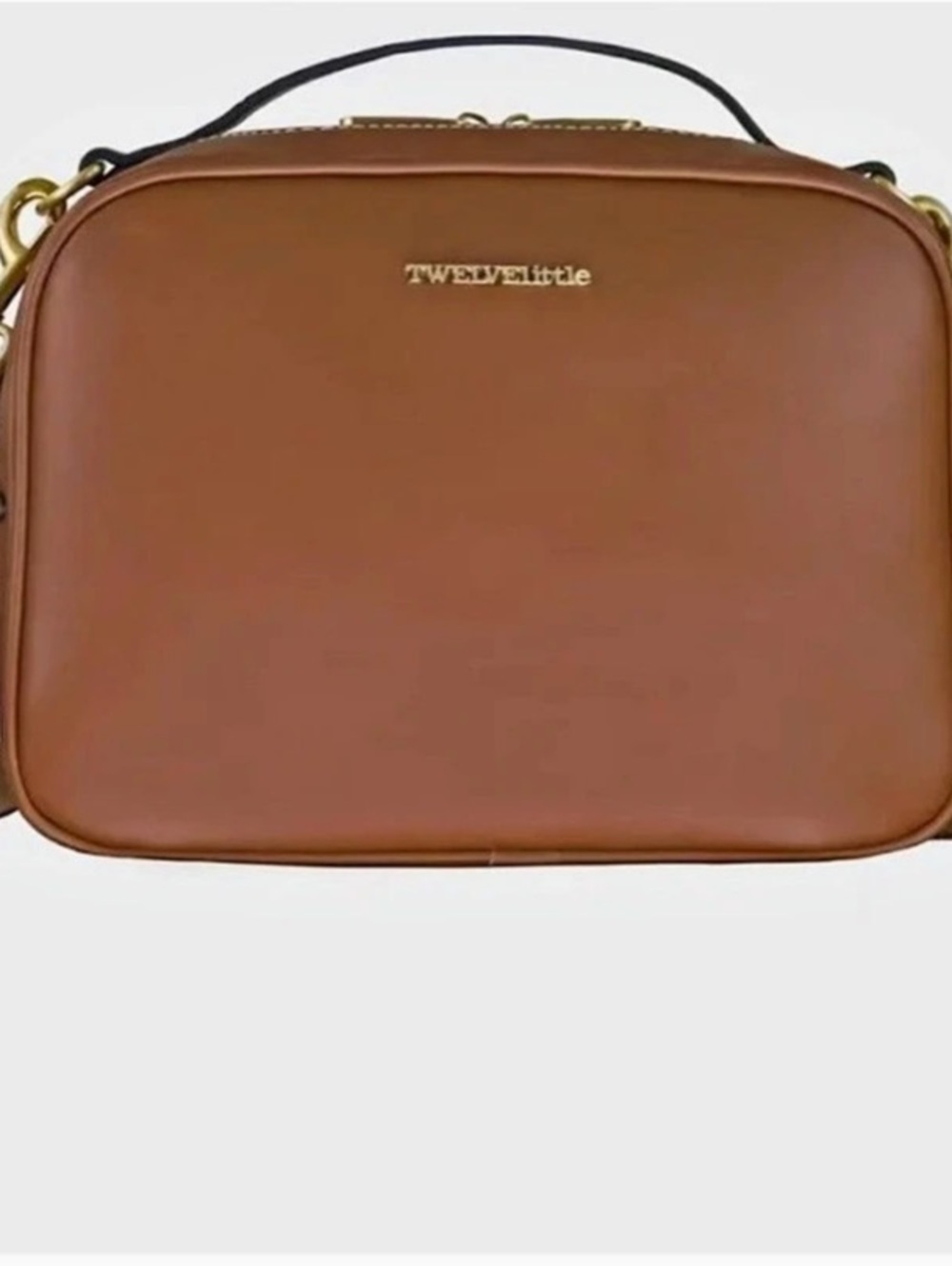 TWELVElittle Luxe Diaper Clutch Brown & Beige